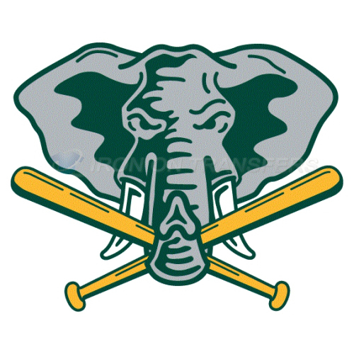 Oakland Athletics Iron-on Stickers (Heat Transfers)NO.1807